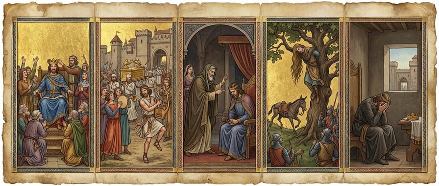 Capa do livro de 2 Samuel da Bíblia Sagrada Livro de 2 Samuel - Bíblia Sagrada